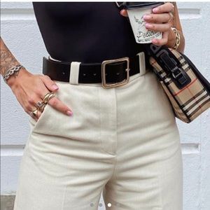 Square Buckle Belt